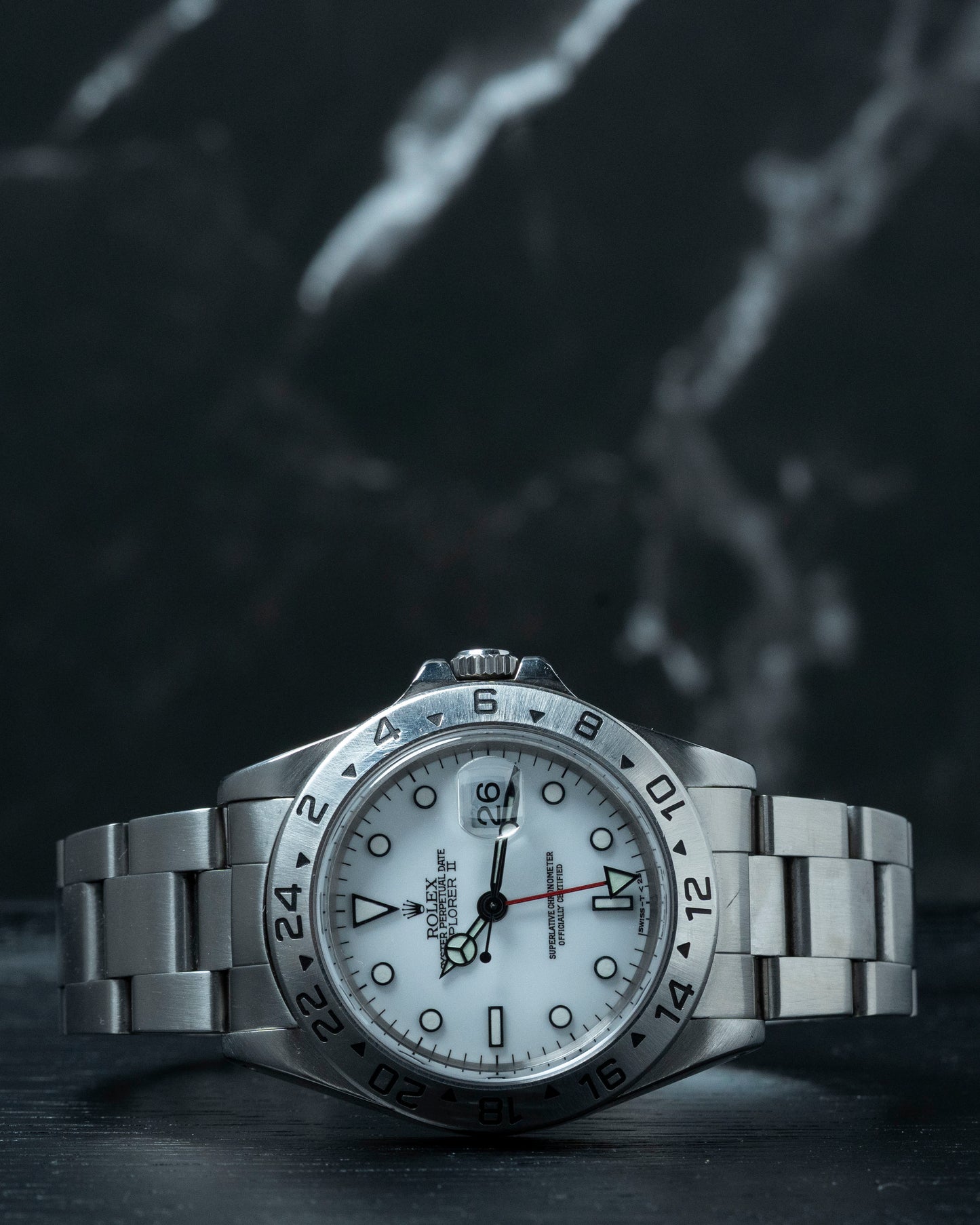 Rolex Explorer II Ref. 16570 (White dial)